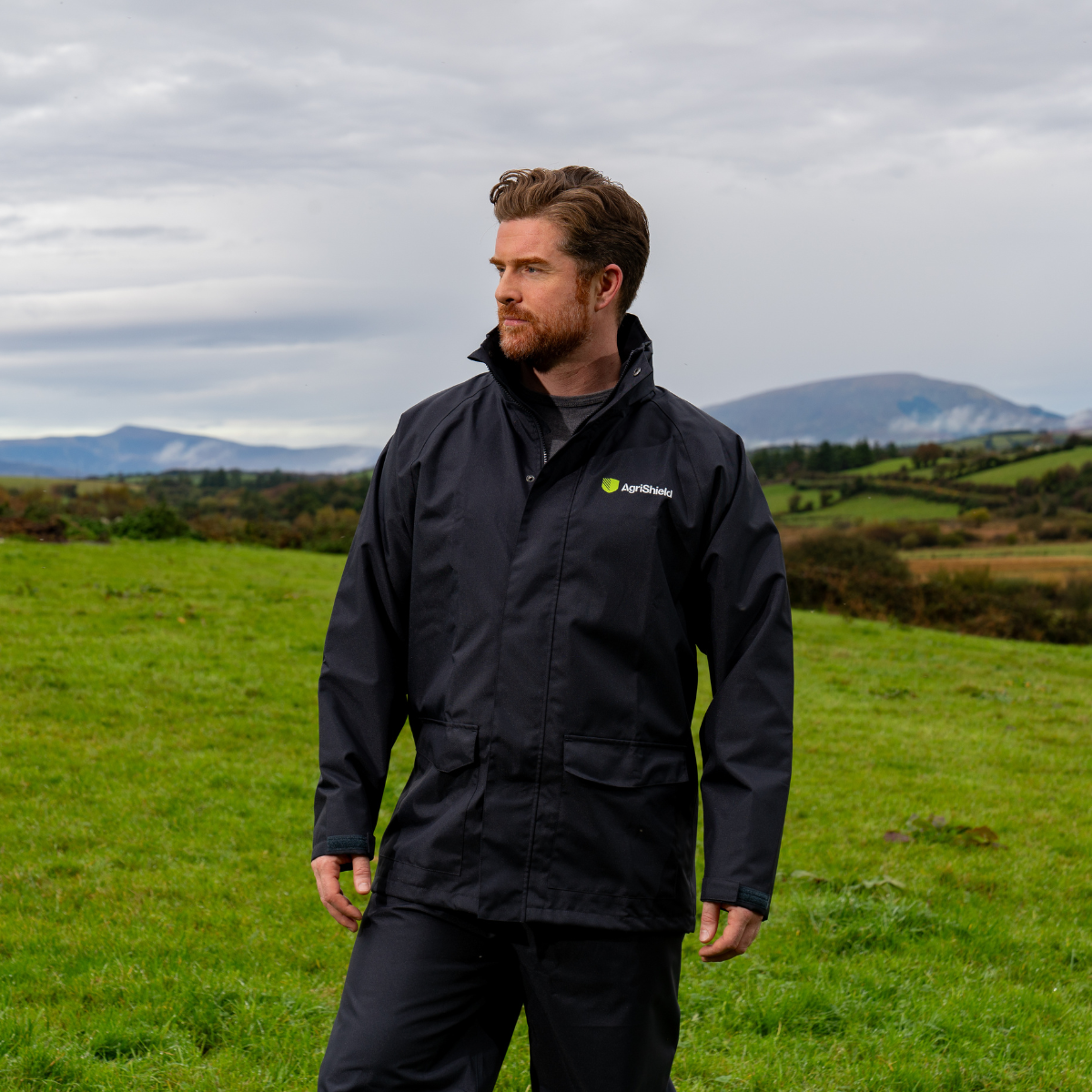 Agrishield Plus Premium Waterproof &amp; Breathable Jacket - Navy