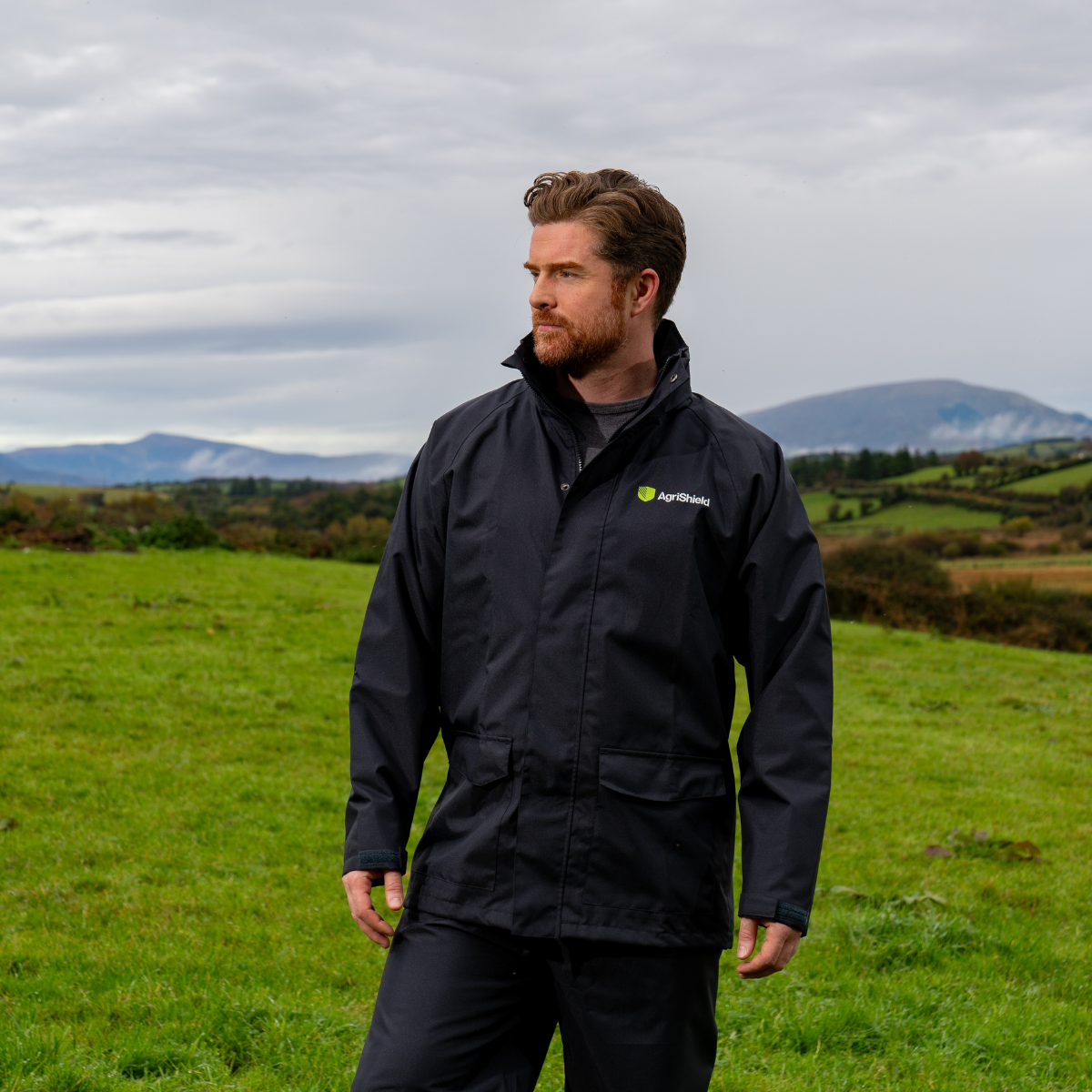 Agrishield Plus Premium Waterproof &amp; Breathable Jacket - Navy