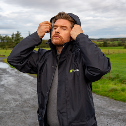 Agrishield Plus Premium Waterproof &amp; Breathable Jacket - Navy