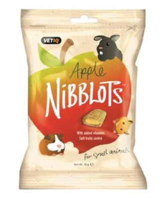 Nibblots Small Animal Apple Treats 30g