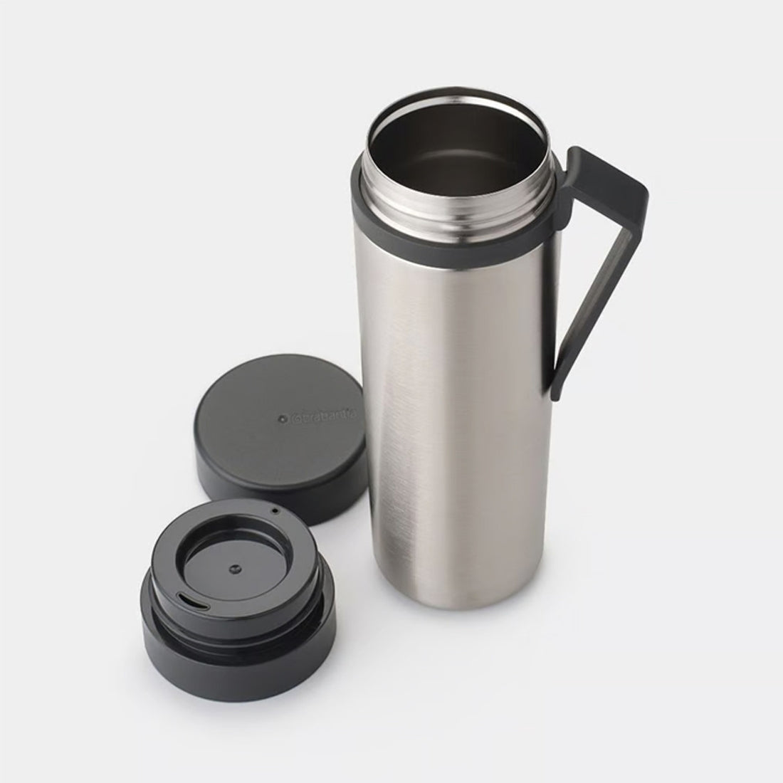 Brabantia Make &amp; Take Insulated Flask 0.5L - Dark Grey