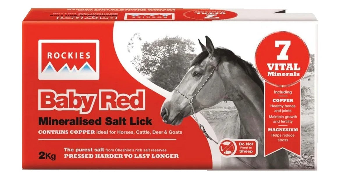 Rockies Baby Red Horse Mineral Lick - 2kg