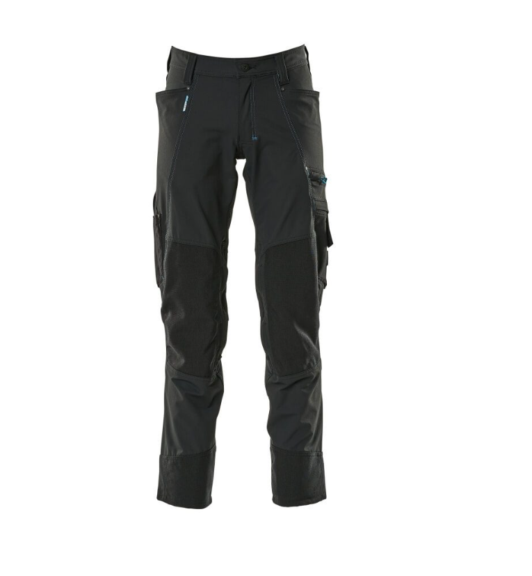 Mascot Advanced Trousers with Kneepad Pockets - Black