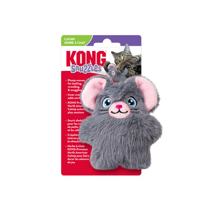 Kong Holiday Cat Snuzzles Mouse - Assorted