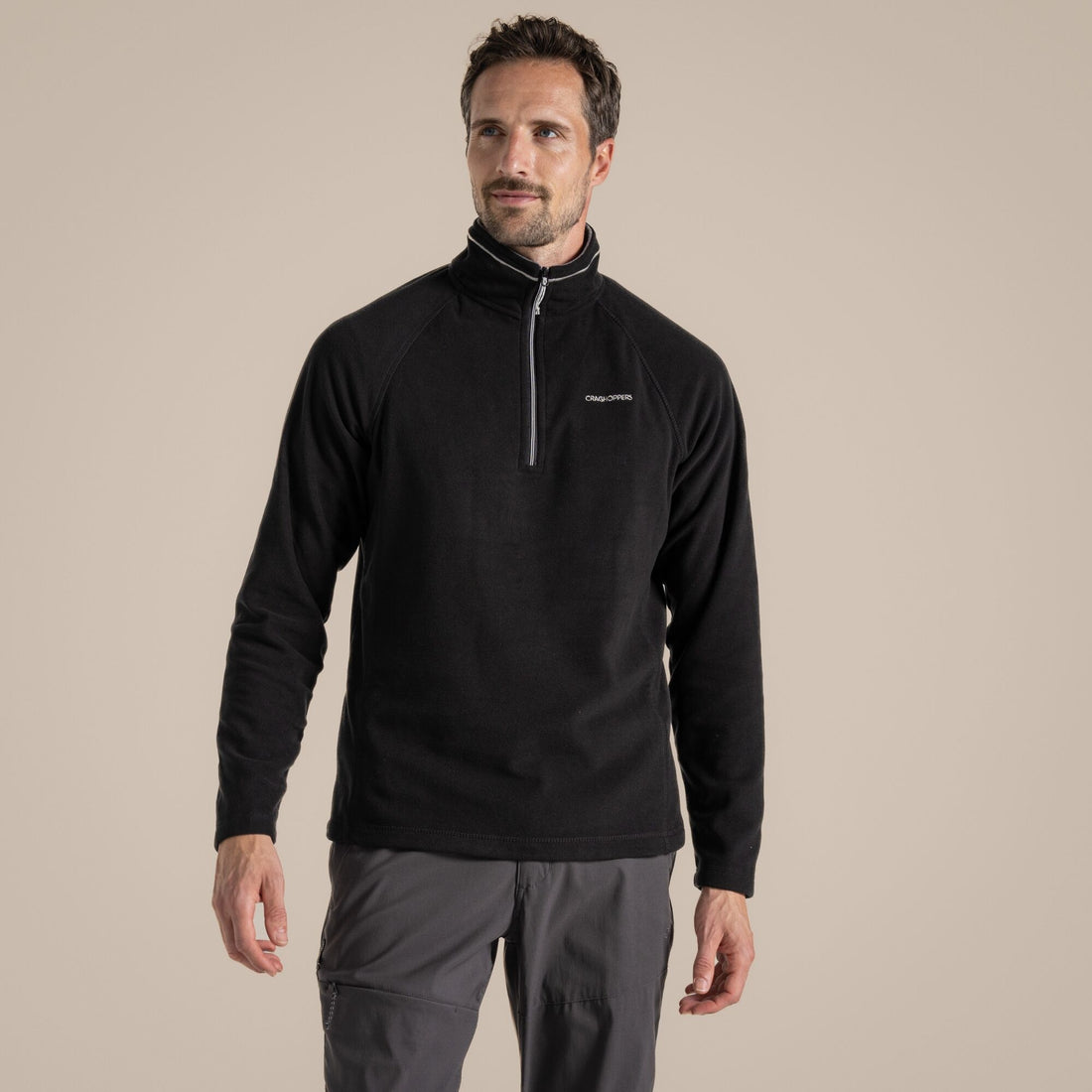 Craghoppers Corey VI Half Zip Fleece - Black