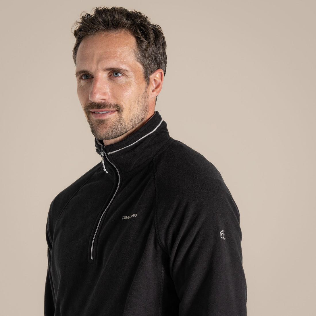Craghoppers Corey VI Half Zip Fleece - Black