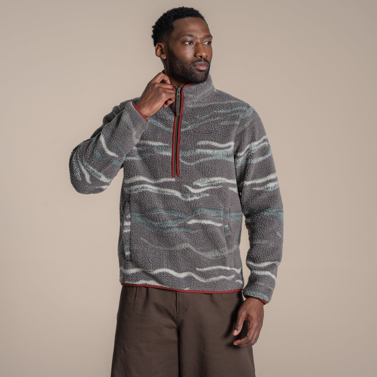 Craghoppers Rawthey Half Zip Fleece - Lagano Green