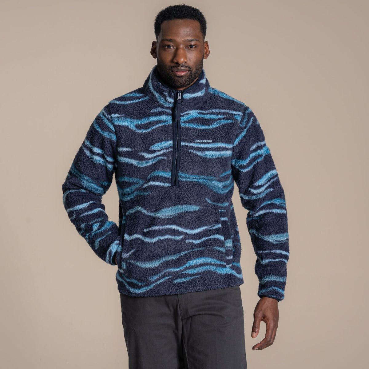 Craghoppers Rawthey Half Zip Fleece - Dark Navy
