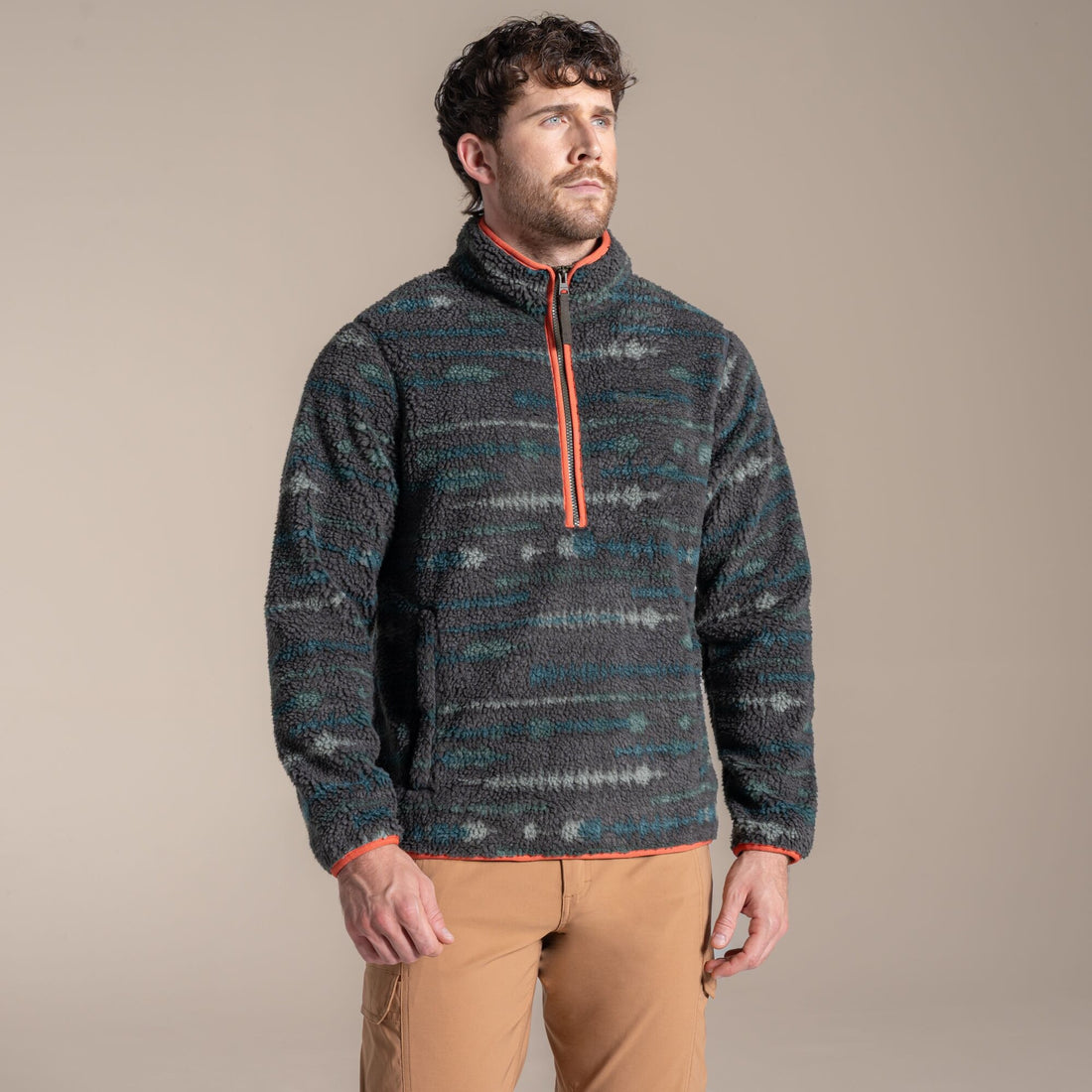 Craghoppers Rawthey Half Zip Fleece - Woodland Green