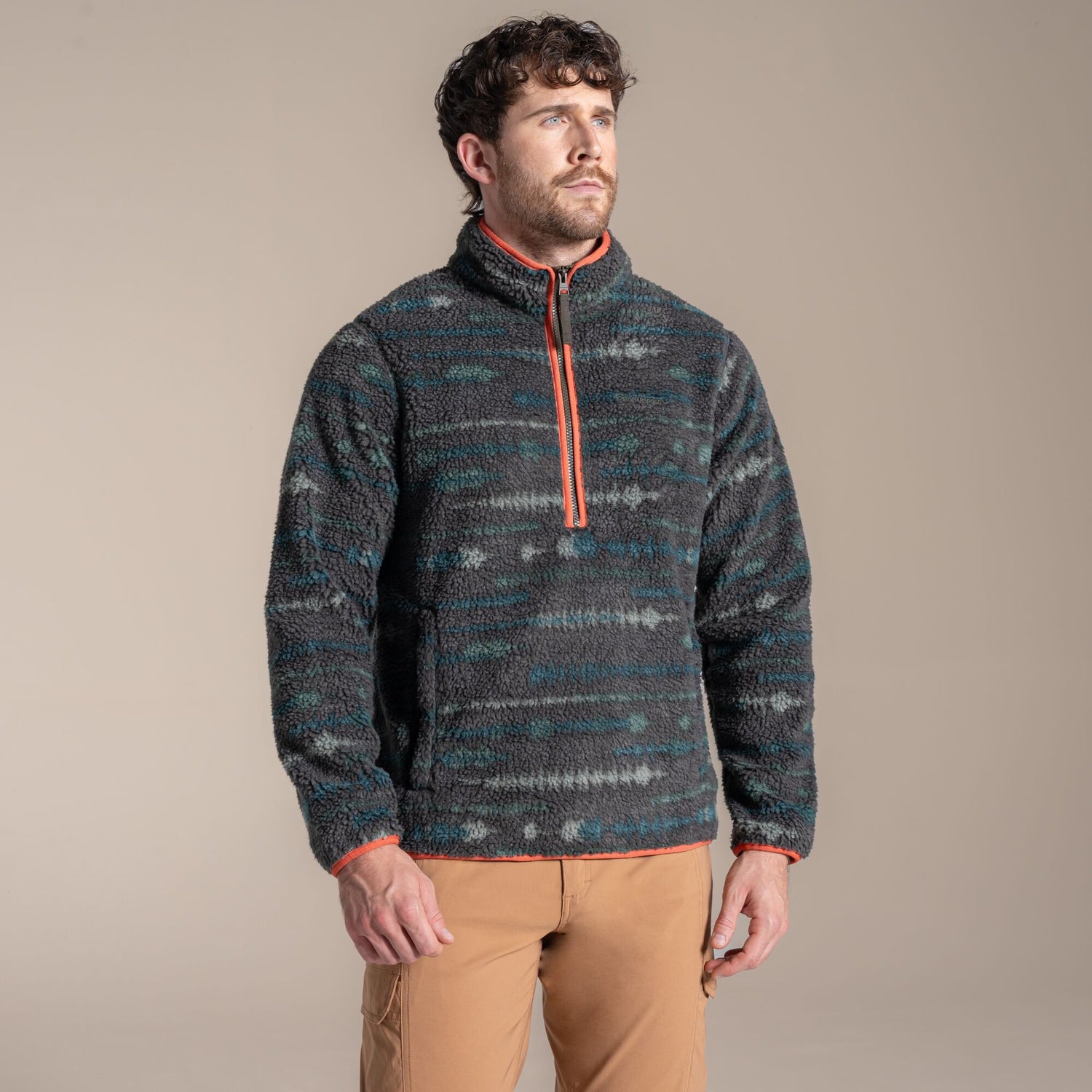 Craghoppers Rawthey Half Zip Fleece - Woodland Green