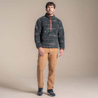 Craghoppers Rawthey Half Zip Fleece - Woodland Green