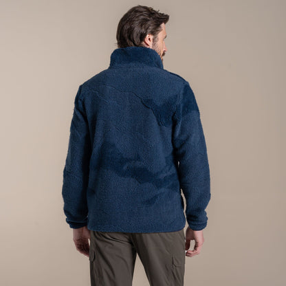 Craghoppers Angletarn Overhead Fleece - Blue Stone Print