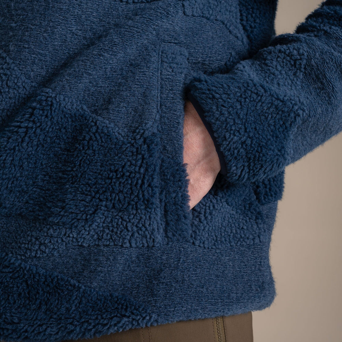 Craghoppers Angletarn Overhead Fleece - Blue Stone Print