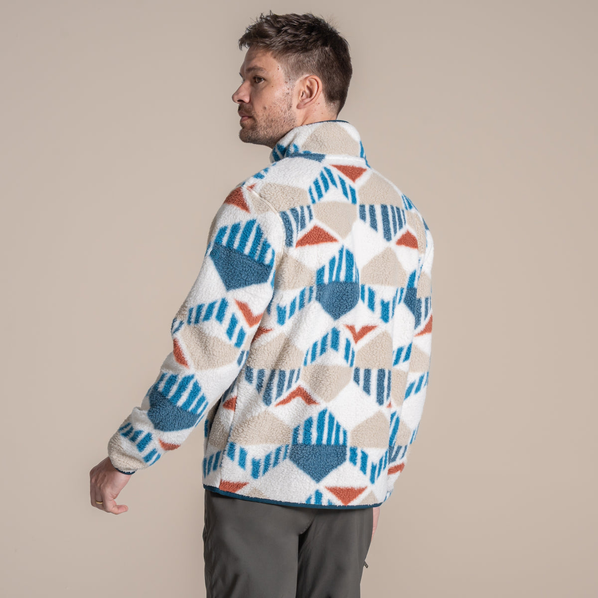 Craghoppers Tatton II Half Zip Fleece - River Blue