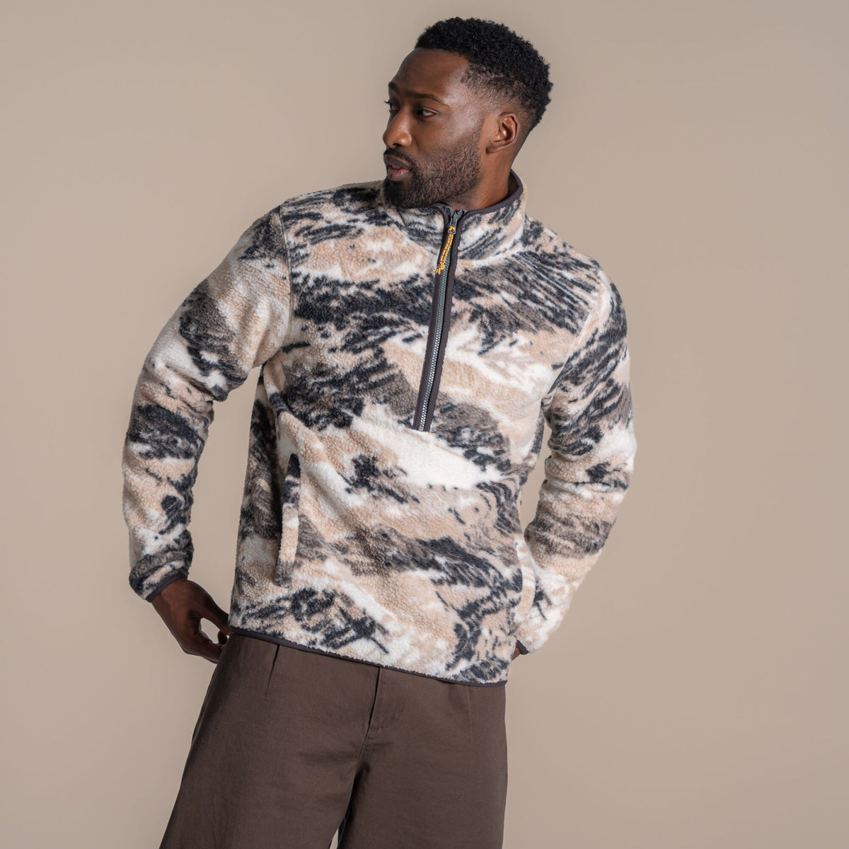 Craghoppers Tatton II Half Zip Fleece - Dark Iron