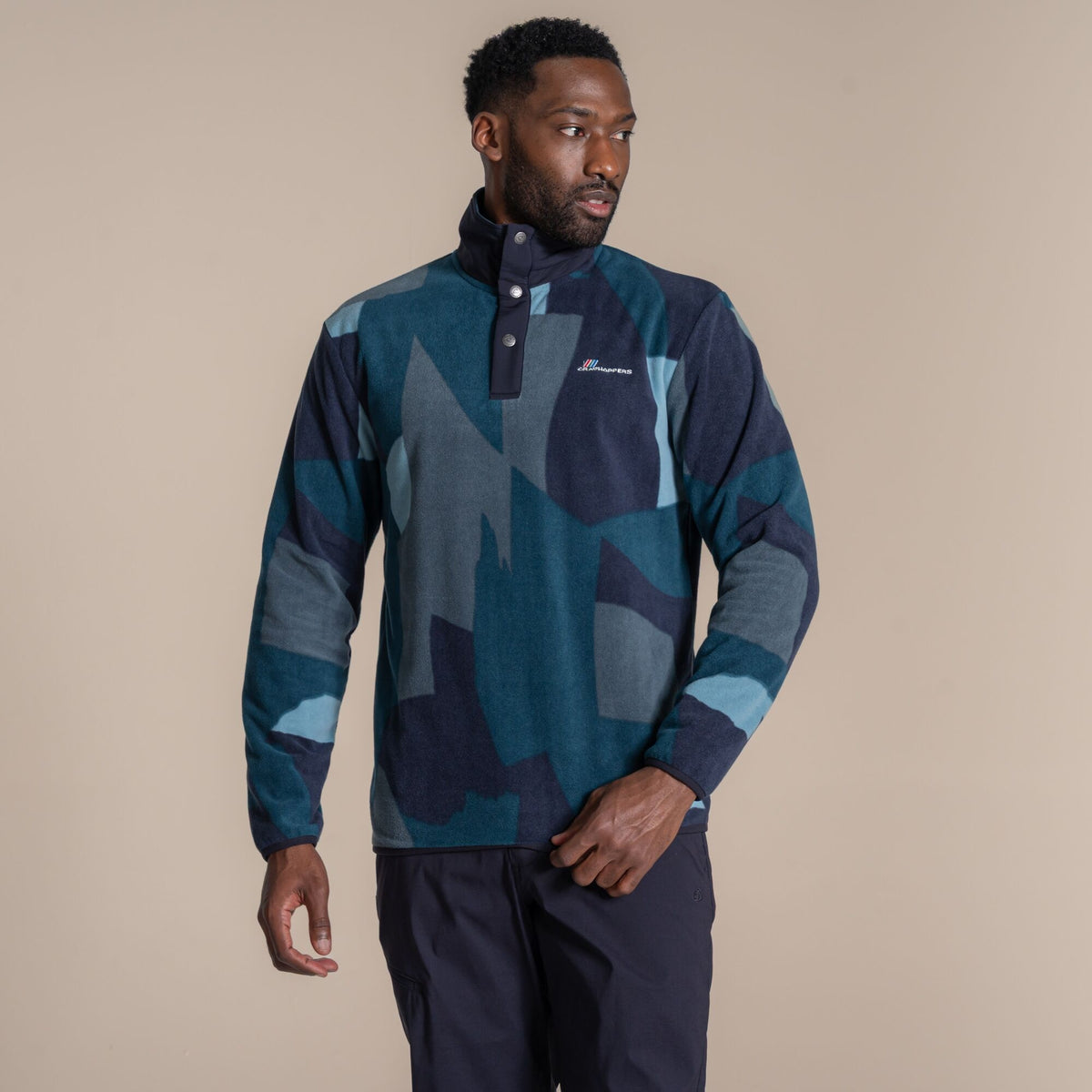 Craghoppers Dewlish II Overhead Fleece - Dark Aegean