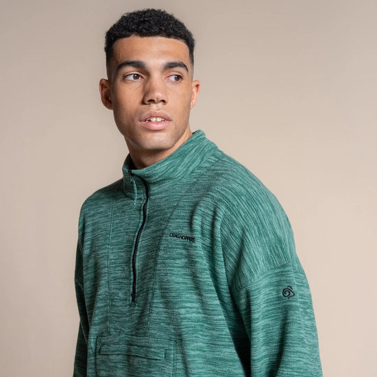 Craghoppers Esk II Half Zip Fleece - Mosaic Green