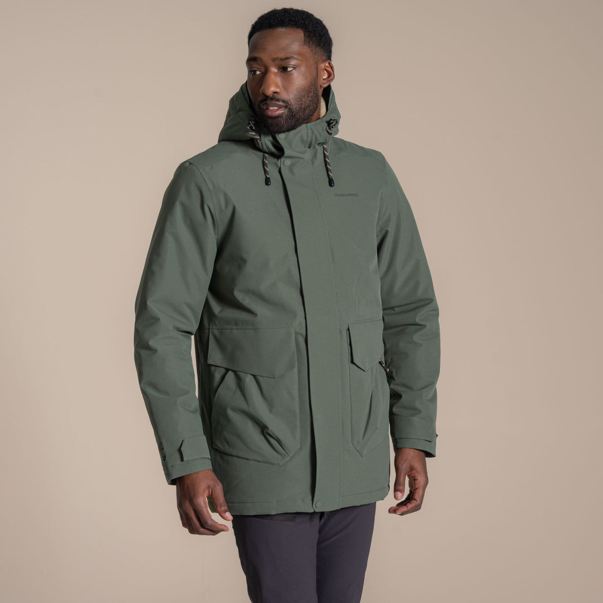 Craghoppers Agnar Waterproof Jacket - Lagano Green