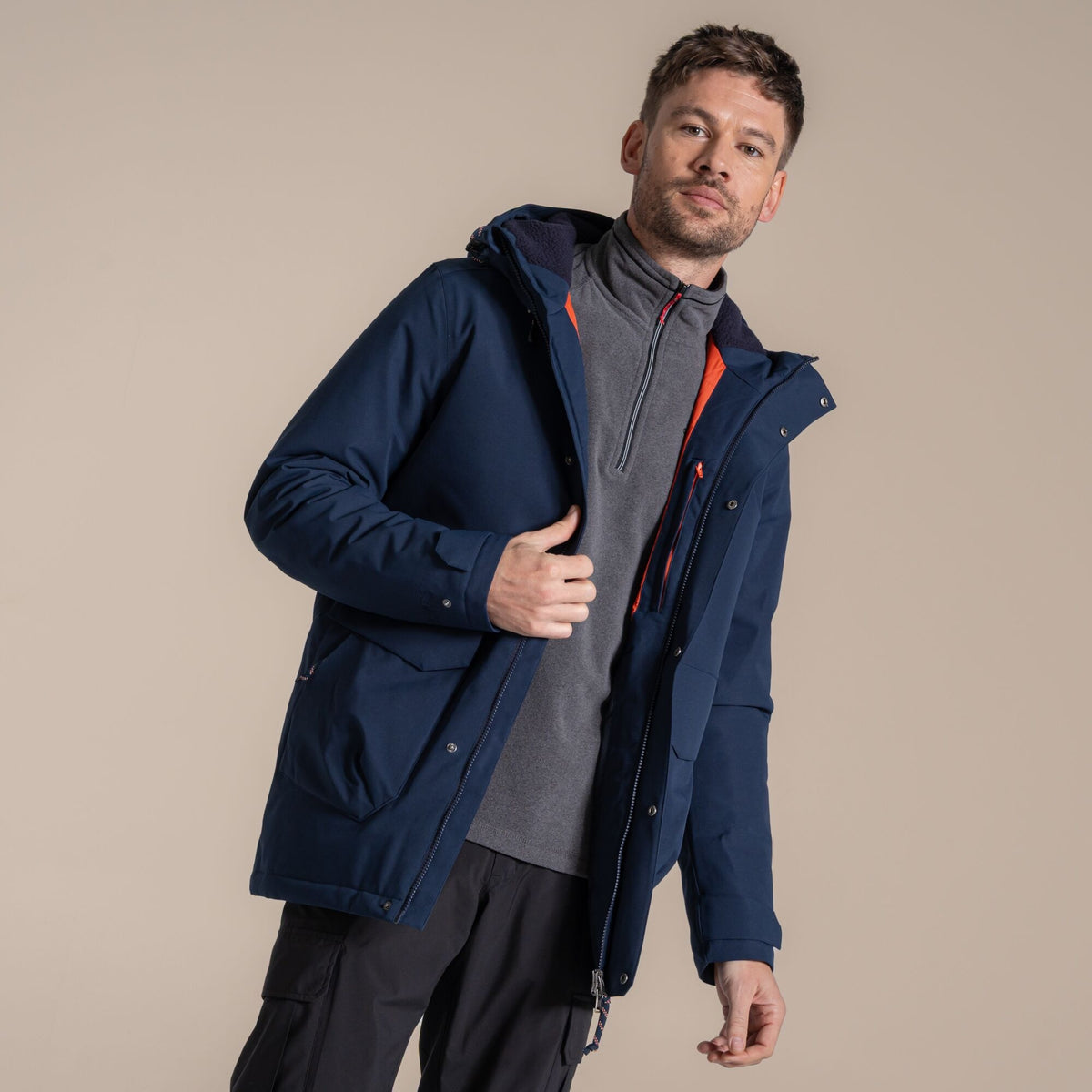 Craghoppers Agnar Waterproof Jacket - Navy