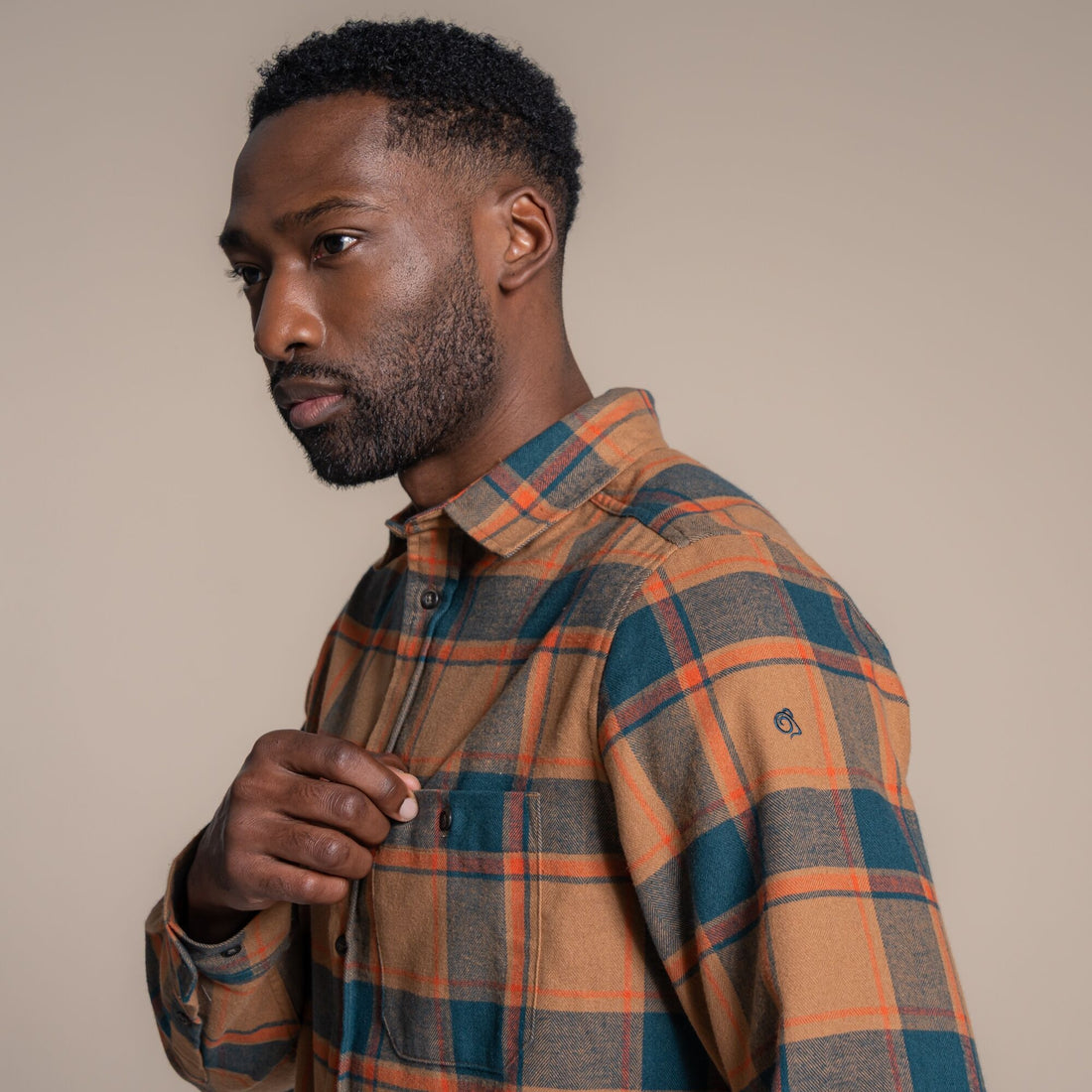 Craghoppers Rowan Long Sleeved Check Shirt - Boulder Check