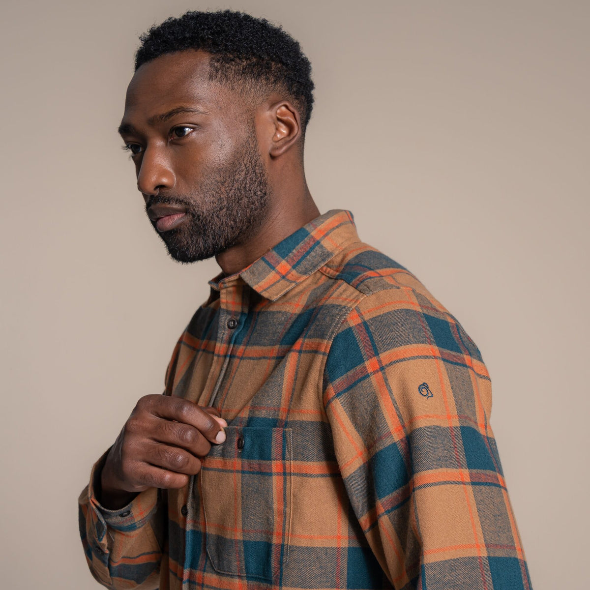 Craghoppers Rowan Long Sleeved Check Shirt - Boulder Check