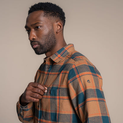 Craghoppers Rowan Long Sleeved Check Shirt - Boulder Check