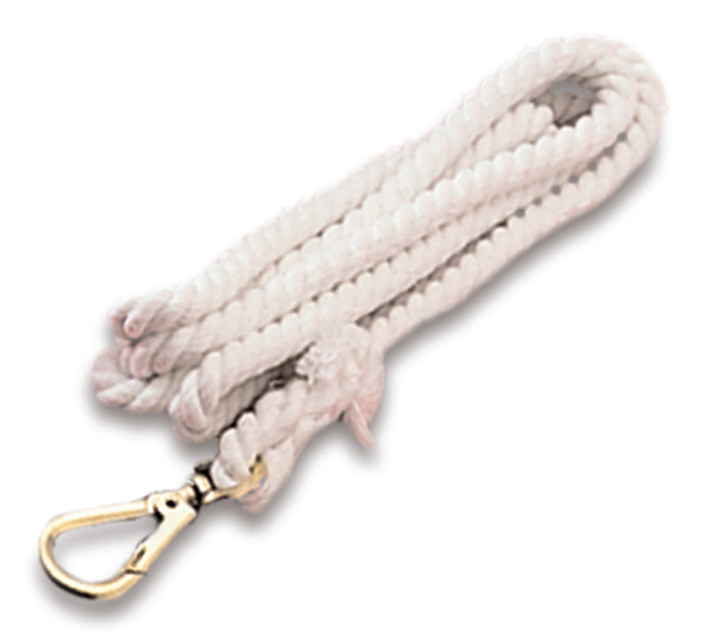 Long Lead Rope Cotton White Lead Rope – homeland-ie