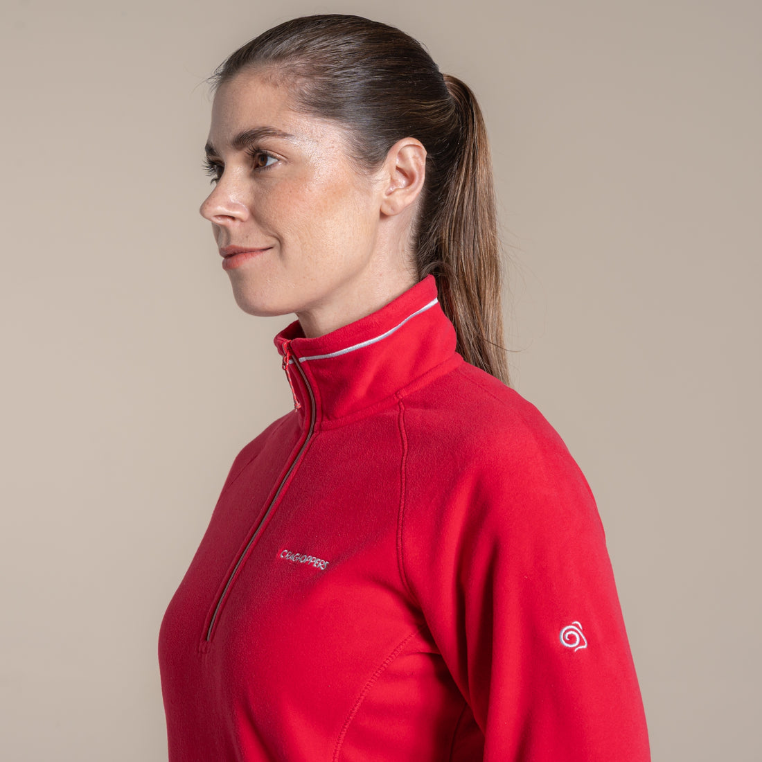 Craghoppers Miska VI Half Zip Fleece - Amarylis