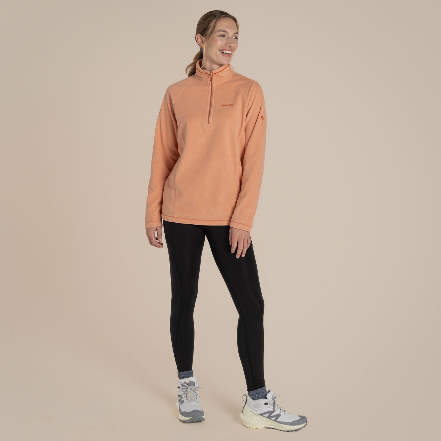 Craghoppers Miska VI Half Zip Fleece - Clay