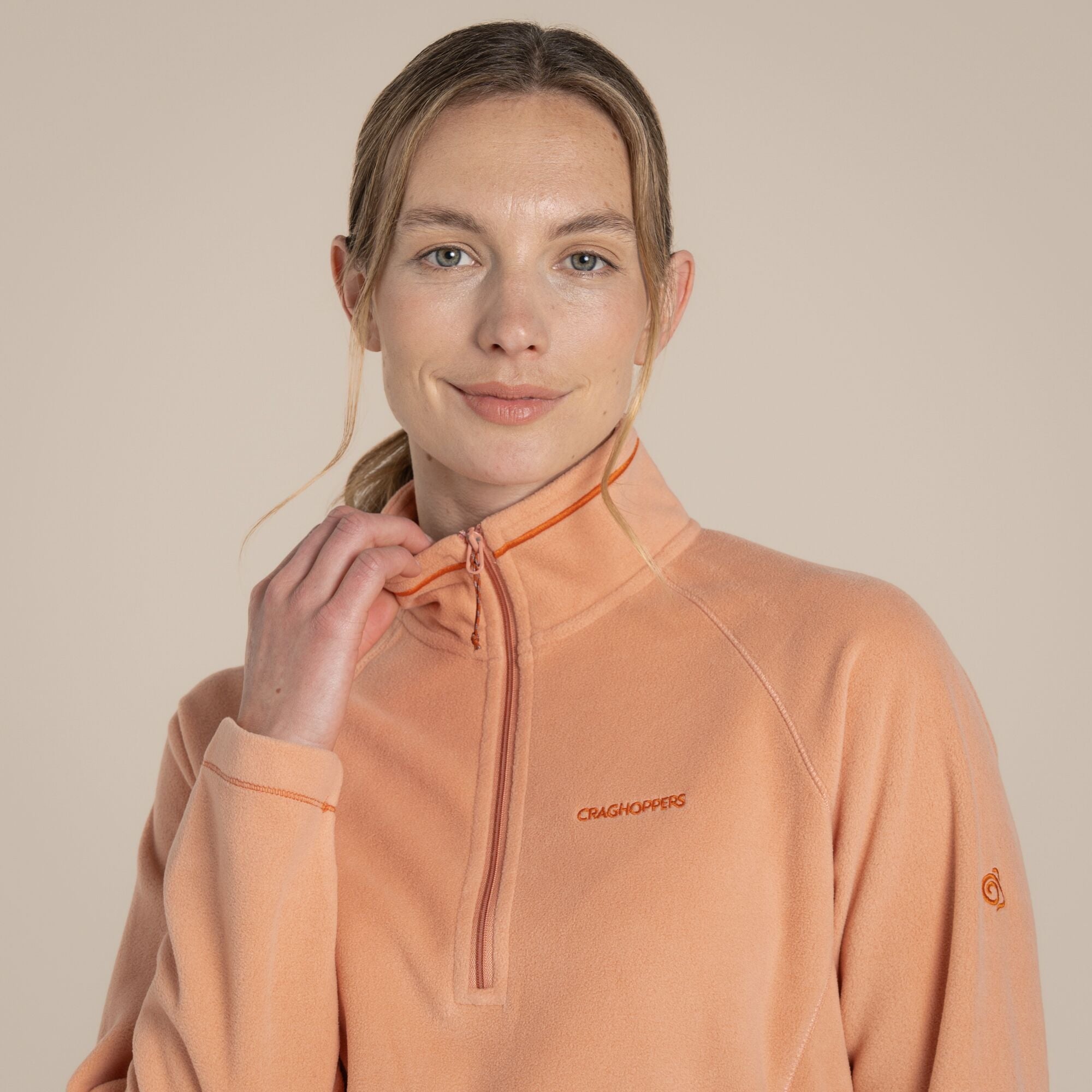 Craghoppers Miska VI Half Zip Fleece - Clay