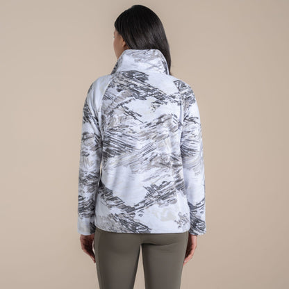 Craghoppers Annijela Half Zip - Optic White Print