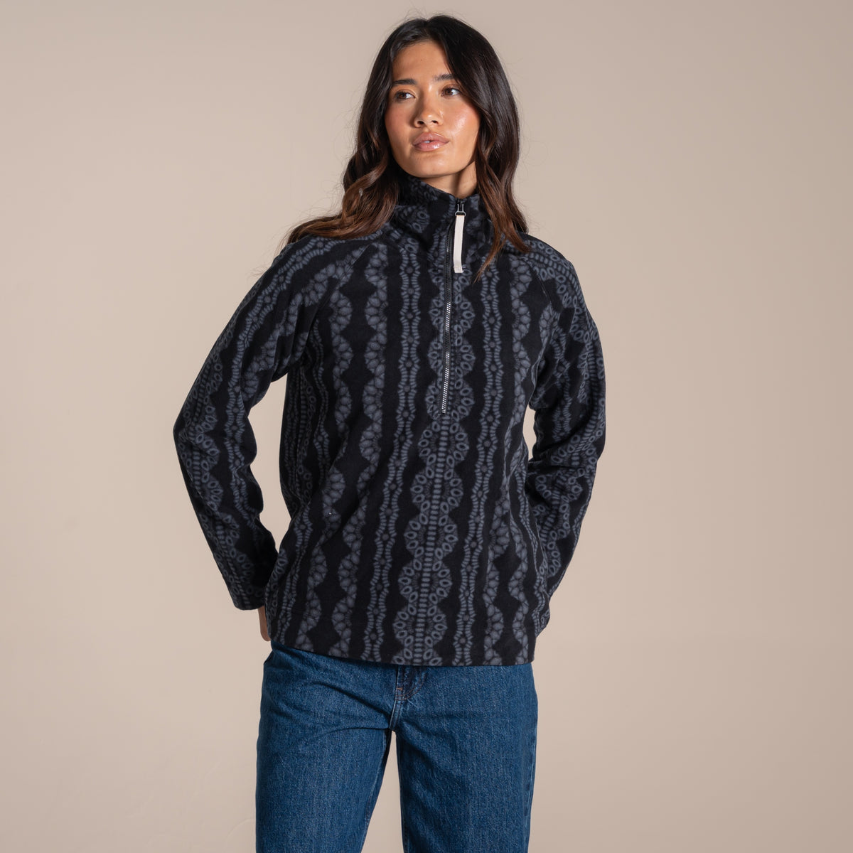 Craghoppers Annjela Half Zip Fleece - Black