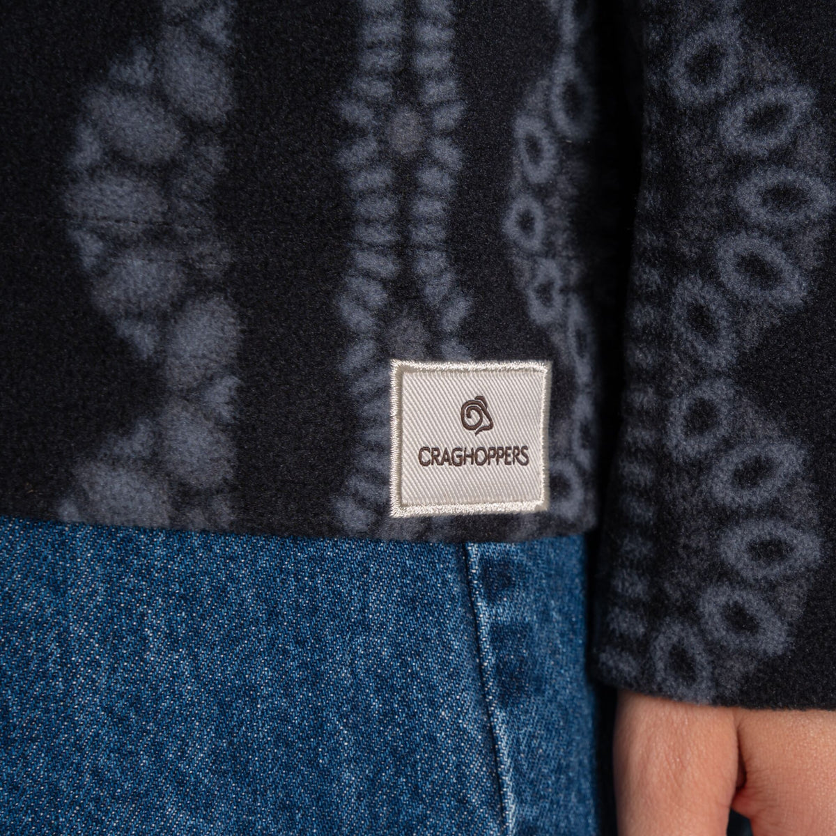 Craghoppers Annjela Half Zip Fleece - Black