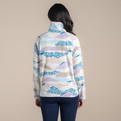 Craghoppers Annijela Half Jip - Ecru Print