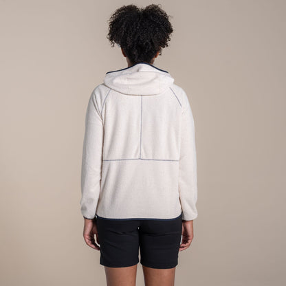 Craghoppers Laia Hooded Half Zip - Ecru Print