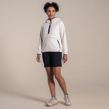 Craghoppers Laia Hooded Half Zip - Ecru Print