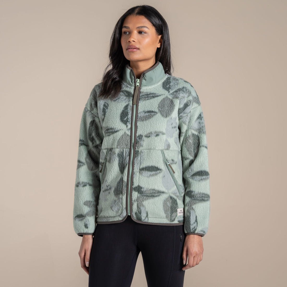 Craghoppers Dante Fleece Jacket - Sage Print
