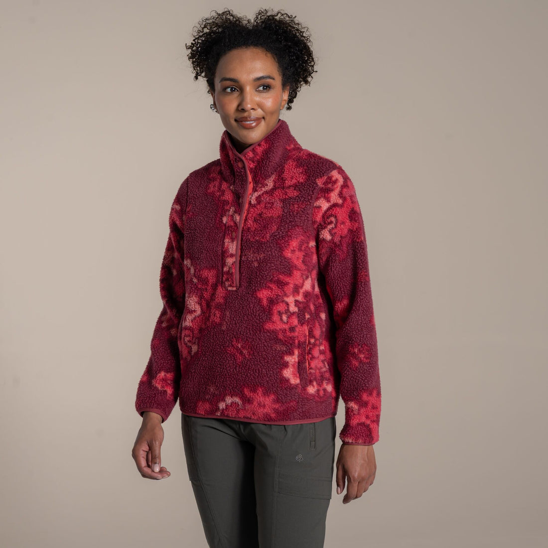 Craghoppers Rosemary Overhead Fleece - Amarylis Print