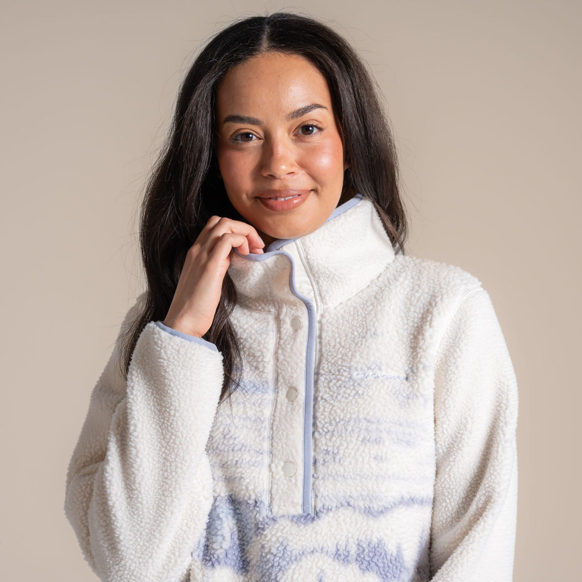 Craghoppers Rosemary II Overhead Fleece - Mist Blue
