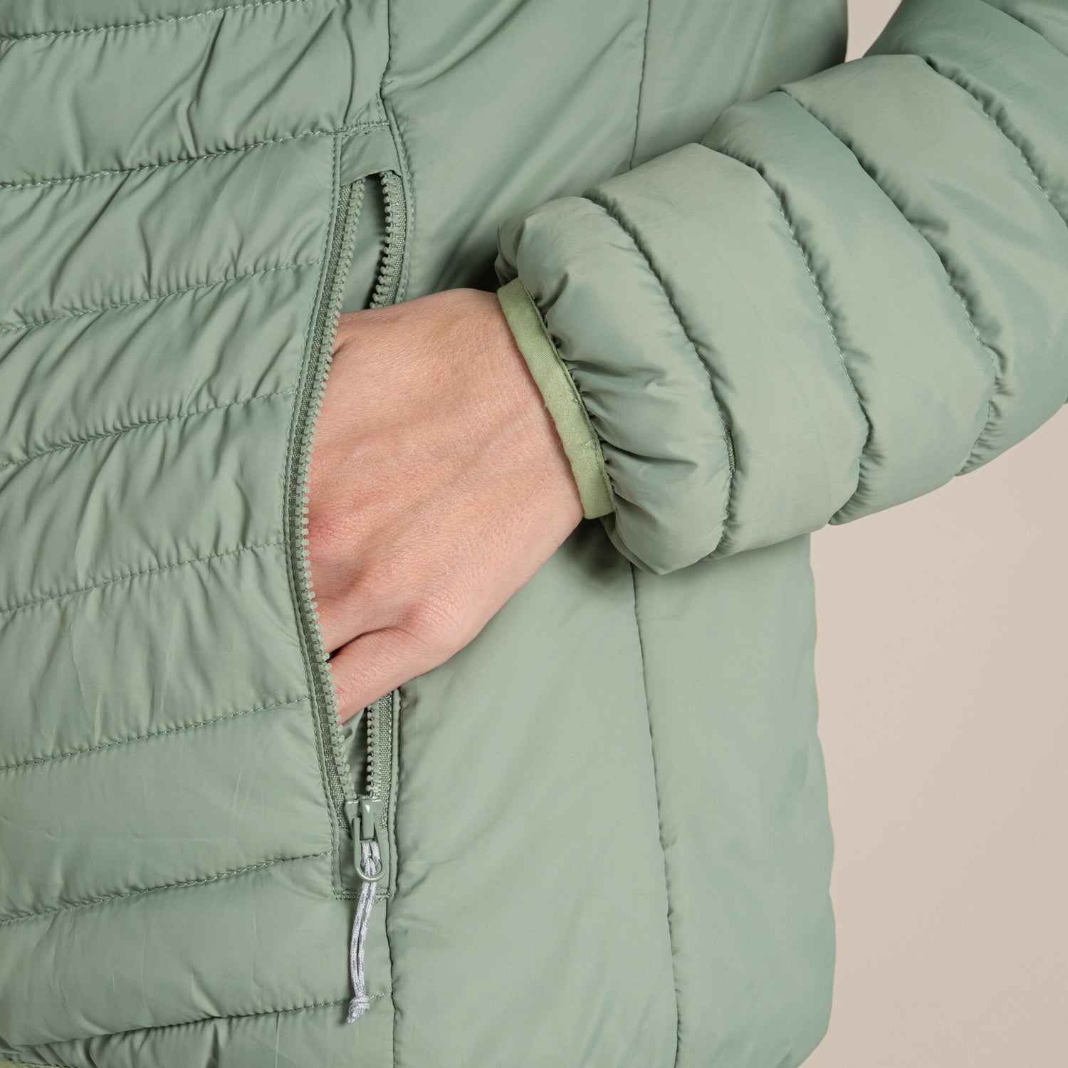 Craghoppers Compress Lite IX Hooded Jacket - Deep Bud Green