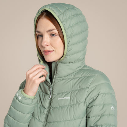 Craghoppers Compress Lite IX Hooded Jacket - Deep Bud Green