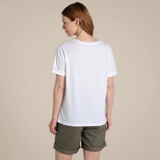 Craghoppers Maya T-Shirt - White Floral