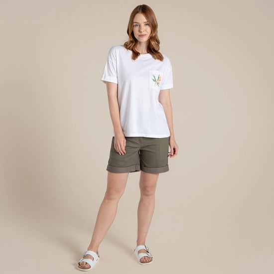 Craghoppers Maya T-Shirt - White Floral