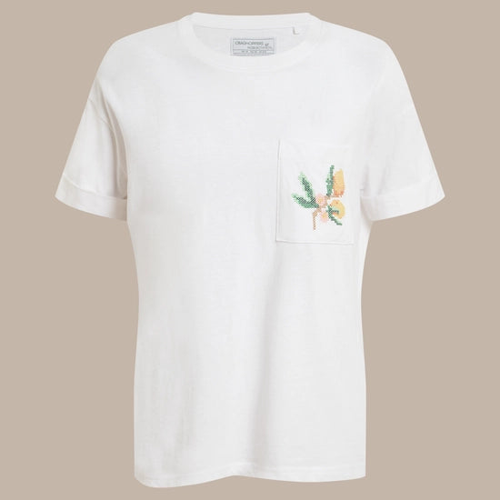 Craghoppers Maya T-Shirt - White Floral
