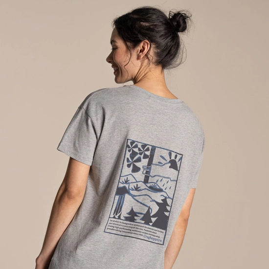Craghoppers Yago Short Sleeved Top - Grey