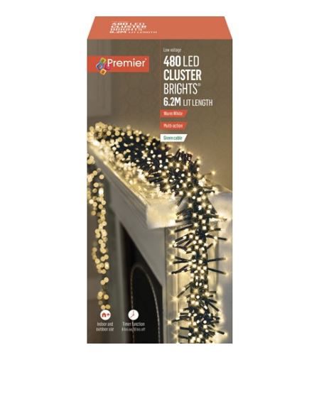 480 Led Multiact Clusterbrights Warm White
