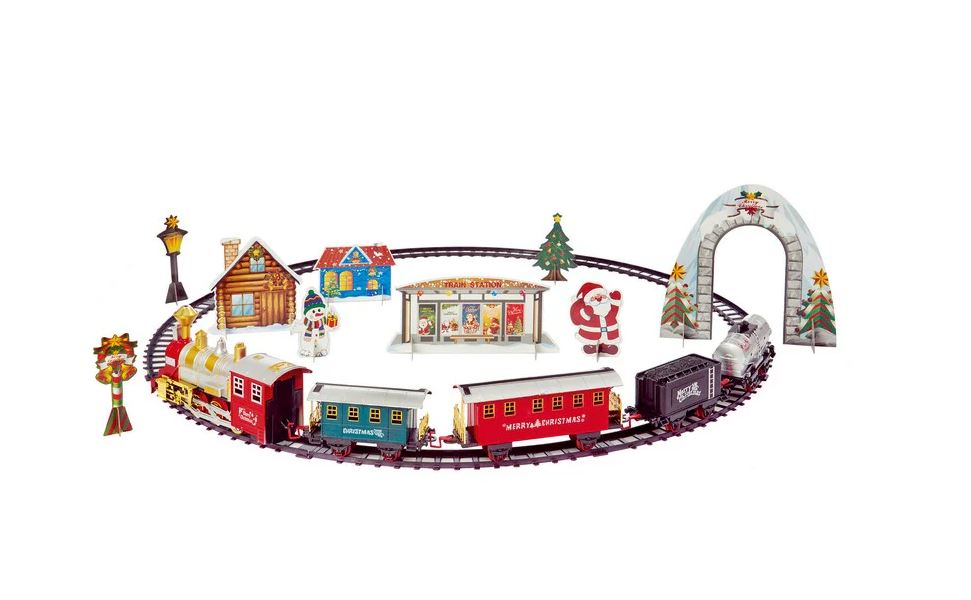 Musical Train Set 17 Piece Battery Operated