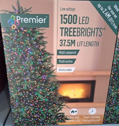 1500 Led Mul-act Treebrights Timer - Multi-col