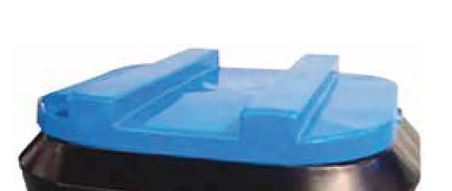 Blue Lid for a 750kg Titan Low Profile Bin AD83L