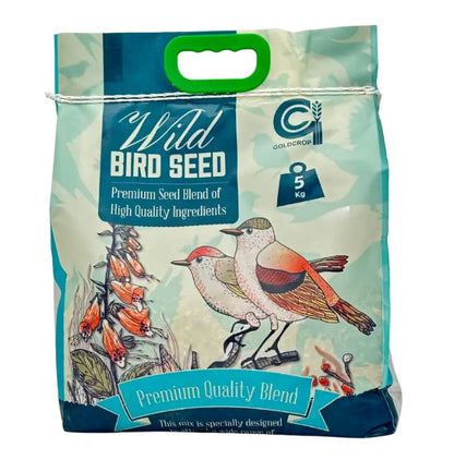 Goldcrop Wild Bird Seed 5kg Bag with Handle